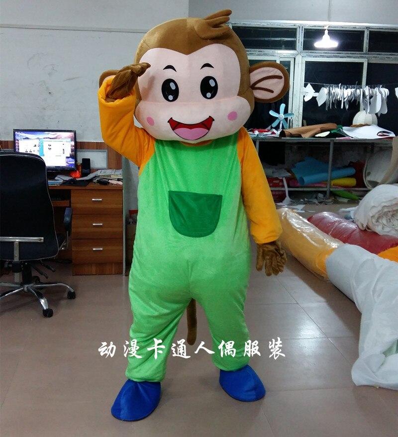 Monkey Mascot Costume Mascotte Adult Size Fancy Dress Cartoon Characte –  FurryMascot